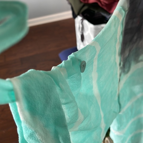 LANGUAGE CHIFON KAFTAN TOP - Picture 4 of 4